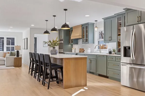 Completed Edina kitchen remodel